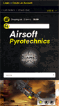 Mobile Screenshot of airsoftpyrotechnics.com